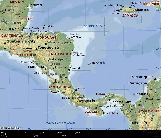 Panama Map View