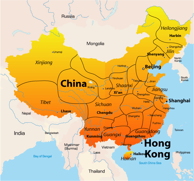 Hong Kong Capital Map